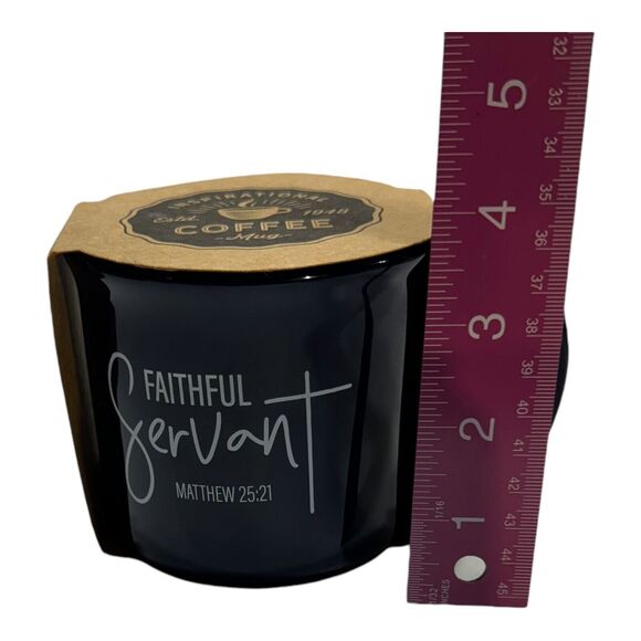 Faithful Servant Mug Matthew 25:21 Inspirational‎ Coffee Mug NIB - Picture 6 of 7